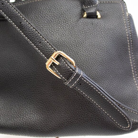 London Fog Women's Diana Signature Double Zip Crossbody Bag - Picture 5 of 11